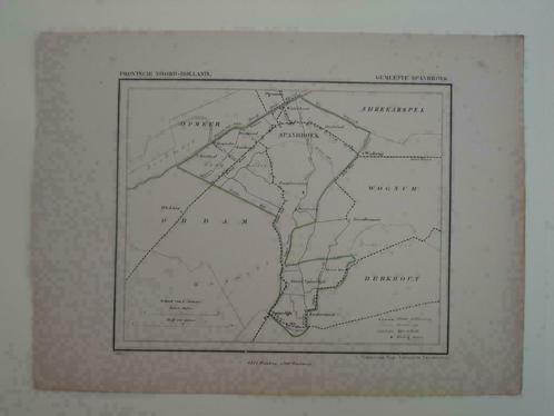 45  / Spanbroek  litho  Kuyper  1867, Antiek en Kunst, Kunst | Litho's en Zeefdrukken, Ophalen of Verzenden