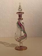 Oud Egyptisch parfumflesje, 18 cm, Antiek en Kunst, Antiek | Glas en Kristal, Ophalen of Verzenden