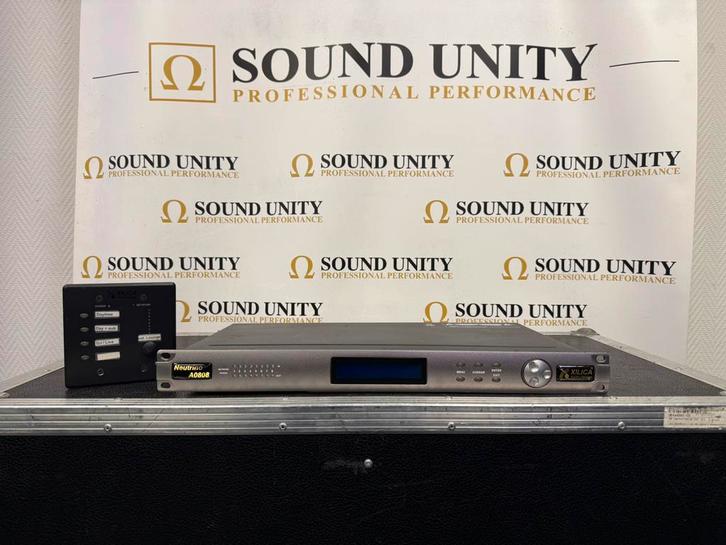 Xilica Neutrino A0808 high-end premium speakermanagement, Audio, Tv en Foto, Luidsprekers, Zo goed als nieuw, Front, Rear of Stereo speakers