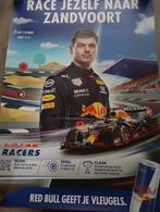2 GROTE MAX VERSTAPPEN PLASTIC POSTER+DISPLAY+POSTER ZIE FOT, Ophalen, Zo goed als nieuw, Formule 1