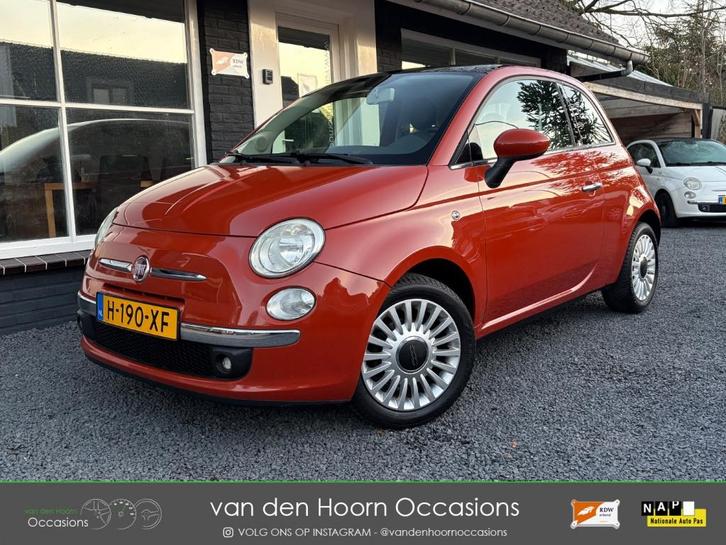 Fiat 500 1.2 Lounge AIRCO | PANODAK | NETTE LAK | NAP, Auto's, Fiat, Bedrijf, Te koop, ABS, Airbags, Airconditioning, Alarm, Centrale vergrendeling