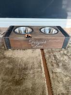 Designed by Lotte houten dinerset voor kat of hond, Ophalen, Gebruikt