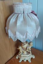 Boudoir lamp in de rococo style, Ophalen, Gebruikt, 50 tot 75 cm, Stof
