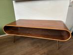 Salontafel Hooper van MADE - walnoot en messing, Huis en Inrichting, Tafels | Salontafels, Ophalen, Minder dan 50 cm, Gebruikt