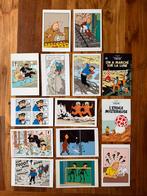14 Kuifje Tintin kaarten, Ophalen of Verzenden, Zo goed als nieuw
