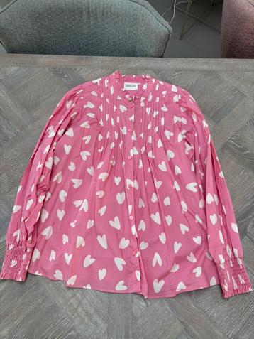 Fabienne Chapot blouse roze mt 40 beschikbaar voor biedingen