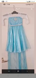 Frozen jurk, Ophalen of Verzenden, Zo goed als nieuw, 110 t/m 116, Meisje