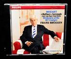 Mozart 'Haffner' Serenade, KV 250 - Frans Bruggen (Philips C, Cd's en Dvd's, Cd's | Klassiek, Ophalen of Verzenden, Classicisme