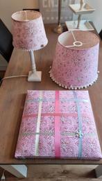 Lampenkappen + memobord van Moepa  High tea pink, Kinderen en Baby's, Kinderkamer | Inrichting en Decoratie, Ophalen of Verzenden