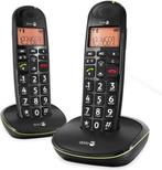 Doro PhoneEasy 100W - Duo DECT telefoon - Zwart, Telecommunicatie, Vaste telefoons | Handsets en Draadloos, Ophalen of Verzenden