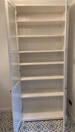 keukenkast wit met glasdeuren, Ophalen, Gebruikt, 200 cm of meer, Wit