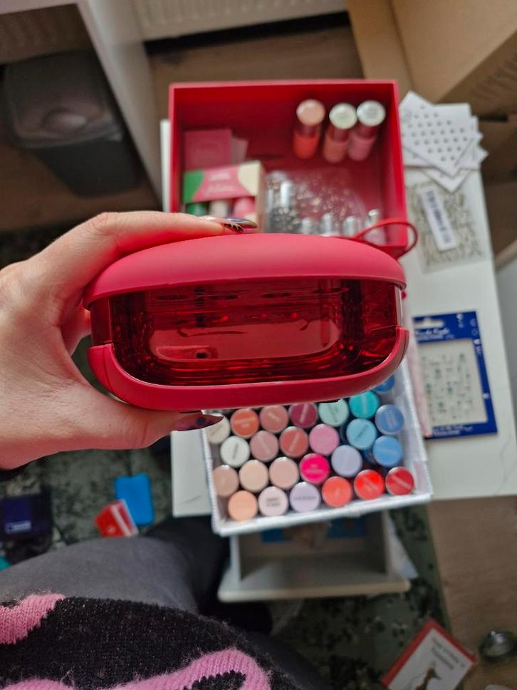 Gellak setje met lamp, Sieraden, Tassen en Uiterlijk, Uiterlijk | Cosmetica en Make-up, Handen en Nagels, Ophalen