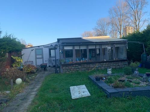 Tuinhuis te koop op atv ommoord, Tuin en Terras, Tuinhuizen, Hout, 400 cm of meer, 3 ramen of meer, Met overkapping, Ophalen