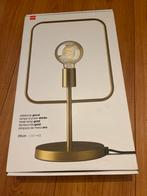 Nieuwe gouden tafellamp - 47x27 cm, Nieuw, Ophalen of Verzenden, Metaal, Modern