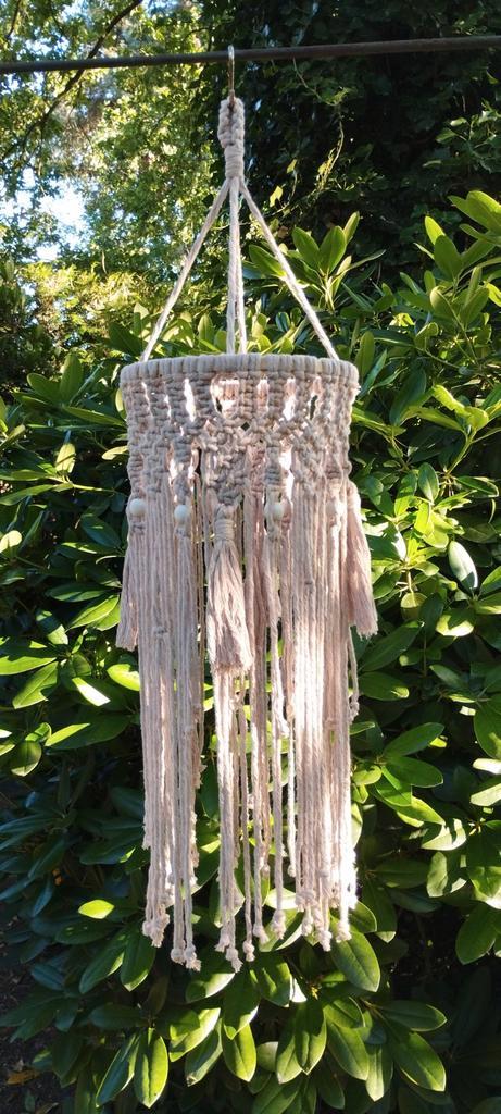 Macrame lamp, Huis en Inrichting, Lampen | Kroonluchters, Nieuw, Ophalen of Verzenden