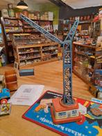 Oude blikken hijskraan, Antiek en Kunst, Antiek | Speelgoed, Ophalen of Verzenden