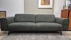 Mosgroene stoffen 3 zits design bank direct beschikbaar!!!, Huis en Inrichting, Modern design, industriël design, Driepersoons