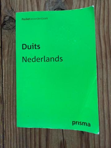 Prisma pocketwoordenboek Duits-Nederlands beschikbaar voor biedingen