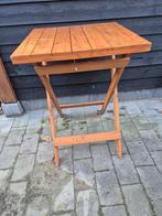 Houten statafel, Huis en Inrichting, Tafels | Statafels, Ophalen, Gebruikt