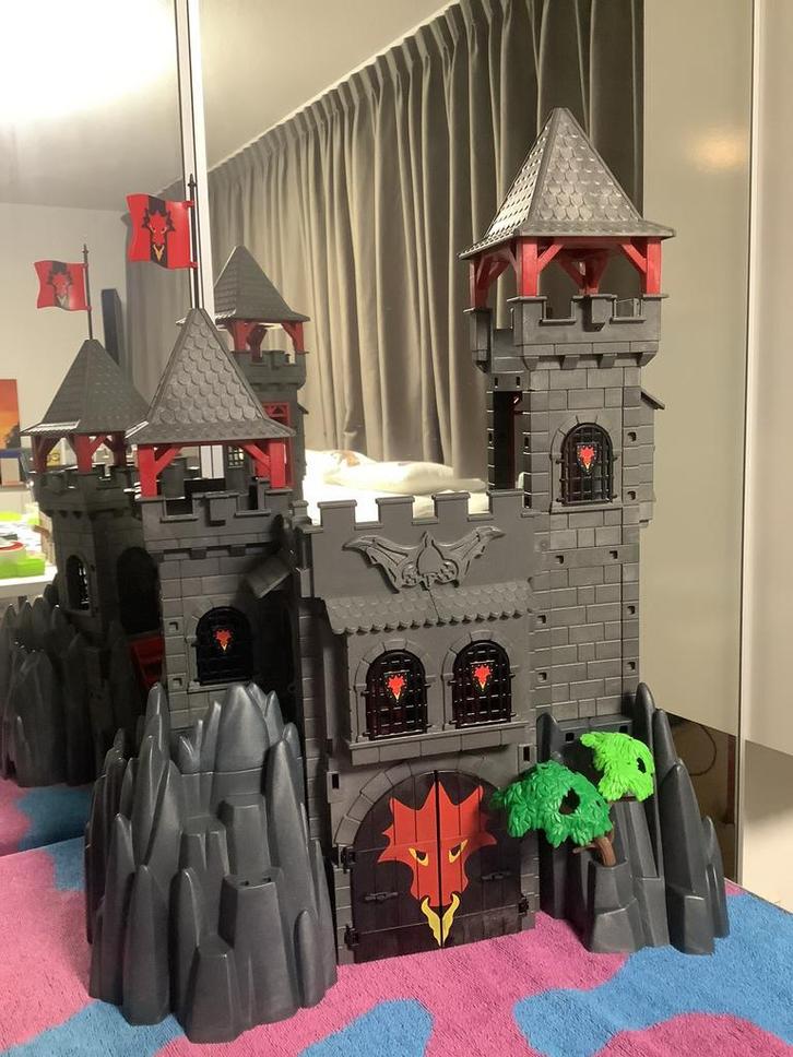 Playmobil Drakenkasteel, Kinderen en Baby's, Speelgoed | Playmobil, Gebruikt, Complete set, Ophalen of Verzenden