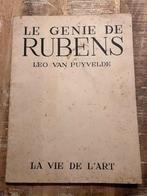 Le Genie de Rubens - Leo Van Puyvelde, Gelezen, Leo van Puyvelde, Ophalen of Verzenden, Schilder- en Tekenkunst