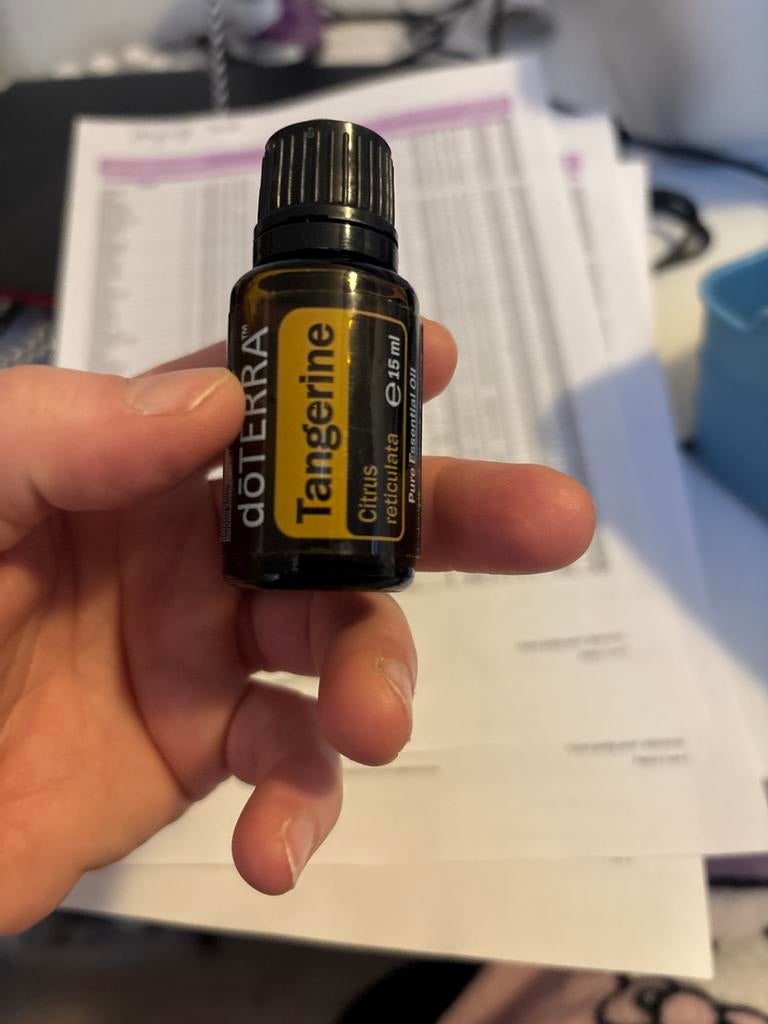 DoTerra Tangerine Essentiële Olie 15ml, Ophalen of Verzenden, Zo goed als nieuw, Overige typen