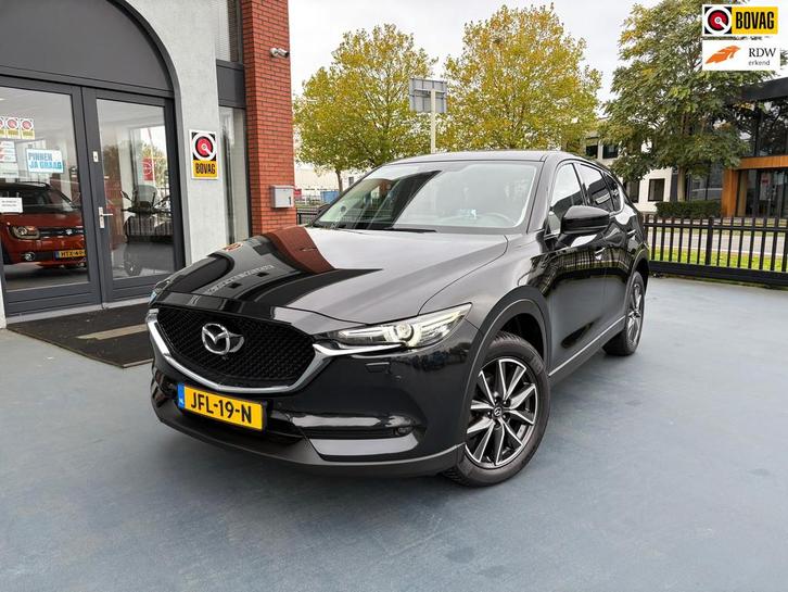 Mazda CX-5 2.5 SkyActiv-G 194 GT-M 4WD AUTOMAAT LMV NAVI, Auto's, Mazda, Bedrijf, Te koop, CX-5, 360° camera, 4x4, ABS, Adaptive Cruise Control