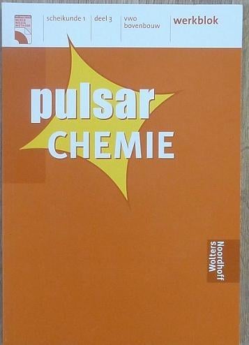 ISBN 9001311598 Pulsar Chemie Scheikunde 1 dl 3 Werkblok, Ophalen of Verzenden, Zo goed als nieuw, VWO, Scheikunde