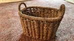 Bollenmand  aardappemand wilgentenen sisal ?  ovaal, Huis en Inrichting, Ophalen of Verzenden, Zo goed als nieuw, Ovaal, Riet