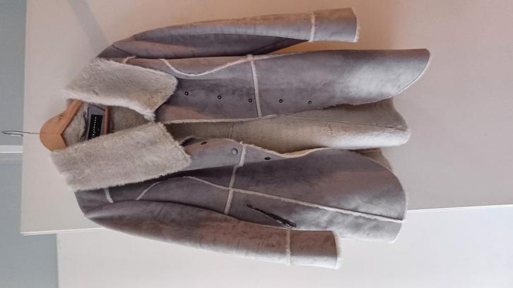 Jas Expresso maat 42 nauwelijks gedragen lichtgrijs, Kleding | Dames, Jassen | Winter, Zo goed als nieuw, Maat 42/44 (L), Grijs