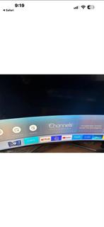 Samsung 50 inch gebogen TV + Cinematic Soundbar HW-Q930F, Ophalen, LED, 50 Hz, Zo goed als nieuw