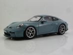 Norev Porsche 911 992 S/T 2023 1:18 Meissen Blauw 187470, Hobby en Vrije tijd, Modelauto's | 1:18, Ophalen of Verzenden, Nieuw