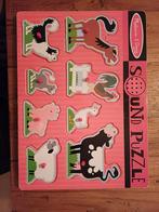 Melissa & Doug Sound Puzzle - Boerderijdieren, Kinderen en Baby's, Speelgoed | Kinderpuzzels, Ophalen, 2 tot 4 jaar, Zo goed als nieuw