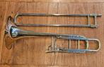 Bas-trombone Wilson 511 TA Bb/F, Muziek en Instrumenten, Blaasinstrumenten | Trombones, Ophalen, Zo goed als nieuw, Bas, Met koffer