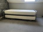 2x 1persoonsbed., Huis en Inrichting, Slaapkamer | Bedden, Ophalen, 90 cm, Eenpersoons, Zo goed als nieuw