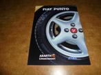 brochure Fiat Punto Abarth accessoires, Boeken, Nieuw, Overige merken, Ophalen of Verzenden