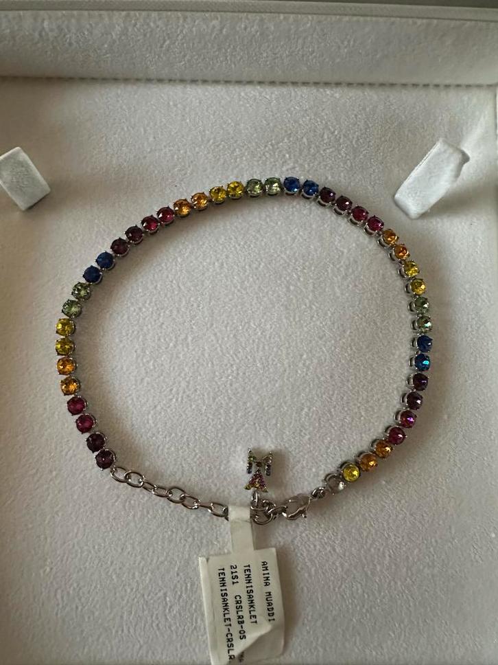 AMINA MUADDİ Enkelbandje, Sieraden, Tassen en Uiterlijk, Enkelbandjes en Enkelkettinkjes, Zo goed als nieuw, Overige materialen