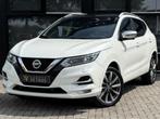 Nissan Qashqai 1.3 DIG-T N-Tec Aut Full Option ACC + Lane BO, Auto's, Nissan, Zwart, 4 cilinders, 1290 kg, Wit