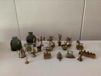 Miniatruren letterbak koper , brons, Ophalen of Verzenden