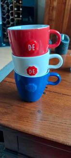 Douwe Egberts cappuccino mokken, Huis en Inrichting, Keuken | Servies, Ophalen of Verzenden, Nieuw, Overige stijlen, Kop(pen) en/of Schotel(s)