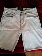 Lichtgrijze Superdry Jeans korte broek W32, Ophalen of Verzenden, Zo goed als nieuw, Grijs, W32 (confectie 46) of kleiner