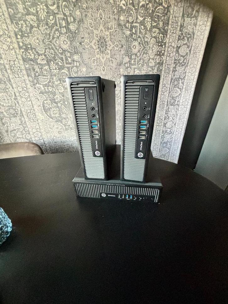 snelle mini hp elitedesk i5 4570/8gb/128gb SSD/windows 11, Computers en Software, Desktop Pc's, Zo goed als nieuw, 3 tot 4 Ghz