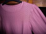ONLY blouse roze met ajour maat L, Only, Maat 42/44 (L), Ophalen of Verzenden, Zo goed als nieuw
