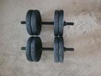 Verstelbare dumbell, Sport en Fitness, Fitnessmaterialen, Ophalen of Verzenden, Zo goed als nieuw, Dumbbell