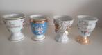 4 porseleinen rijkversierde bekers, Antiek en Kunst, Antiek | Porselein, Verzenden