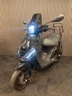 PIAGGIO ZIP 4T 3V BROM 2021 FULL OPTION GLANS ZWART, Fietsen en Brommers, Scooters | Piaggio, Maximaal 45 km/u, Zip, Ophalen of Verzenden