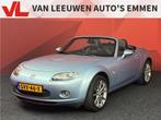 Mazda MX-5 1.8 Exclusive | Leder | Airco | Stoelverwarming, Gebruikt, Zwart, 4 cilinders, Cabriolet
