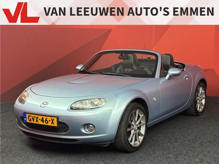 Mazda MX-5 1.8 Exclusive | Leder | Airco | Stoelverwarming, Auto's, Mazda, Bedrijf, Te koop, MX-5, ABS, Airbags, Alarm, Centrale vergrendeling