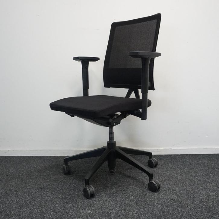 Bureaustoel Sedus UM-100 | Mesh rugleuning | Zwarte Stof, Huis en Inrichting, Bureaustoelen, Gebruikt, Zwart, Ergonomisch, Ophalen of Verzenden