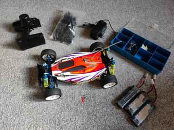 Complete RTR Tamiya DF-02 met aluminium updates beschikbaar voor biedingen